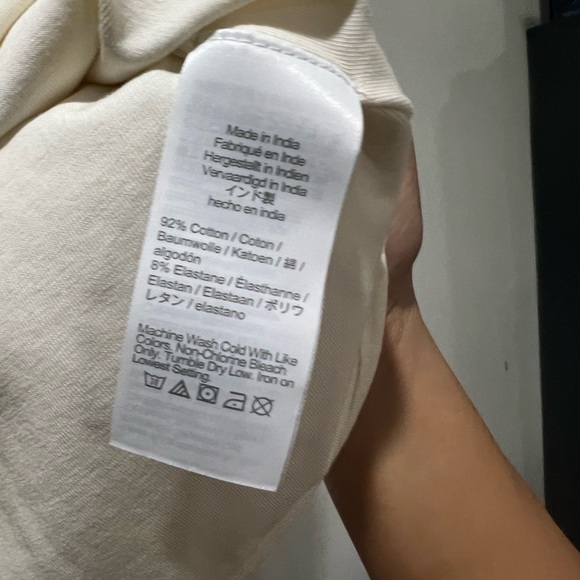 J. Crew White Ruched Top - Picture 4 of 4